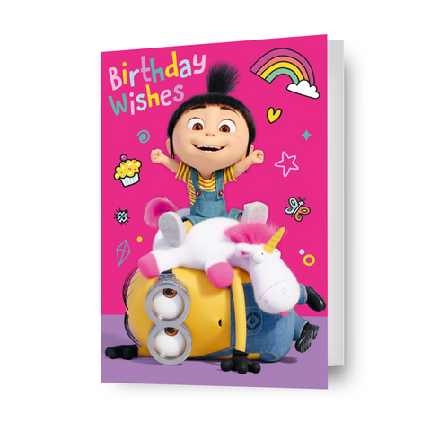 Despicable Me Minions 'Birthday Wishes' Card