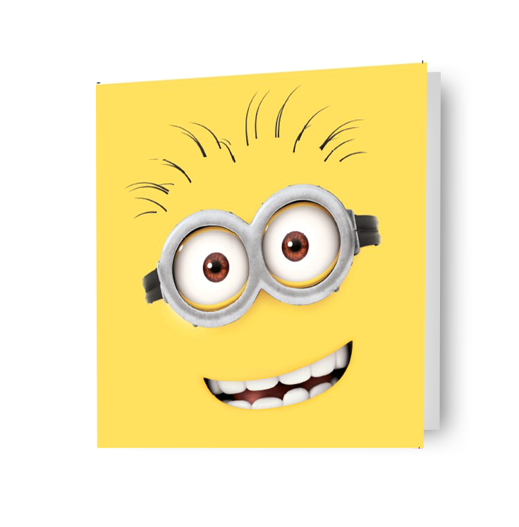 Despicable Me Minions Face Birthday