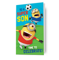 Despicable Me Minions 'Super Son' Birthday Card