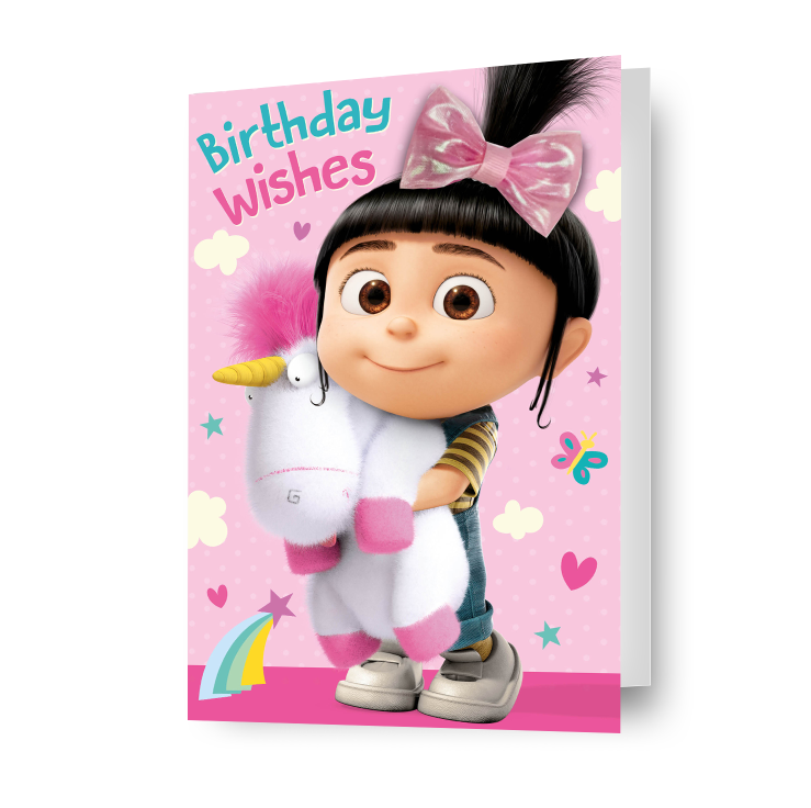 Despicable Me Minions 'Birthday Wishes' Card