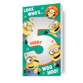 Despicable Me Minions Age 5 Birthday Card