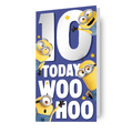 Despicable Me Minions 10th Birthday Card
