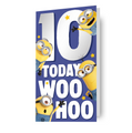 Despicable Me Minions Age 10 Birthday Card