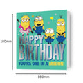 Despicable Me Minions 'One In A Minion' Birthday Card
