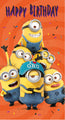 Despicable Me Minions Generic Birthday Card