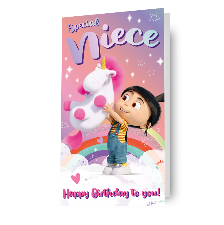 Despicable Me Minions 'Special Niece' Birthday Card