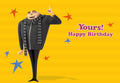 Despicable Me Gru Birthday Card