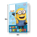 Despicable Me Age Sticker Birthday Card