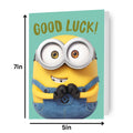 Despicable Me Minions 'Good Luck' Card