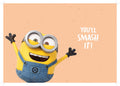 Despicable Me Minions 'Good Luck' Card