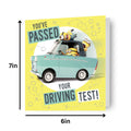 Despicable Me 'You've Passed Your Driving Test' Card