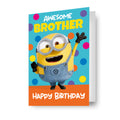 Despicable Me Awesome Brother Birthday Card