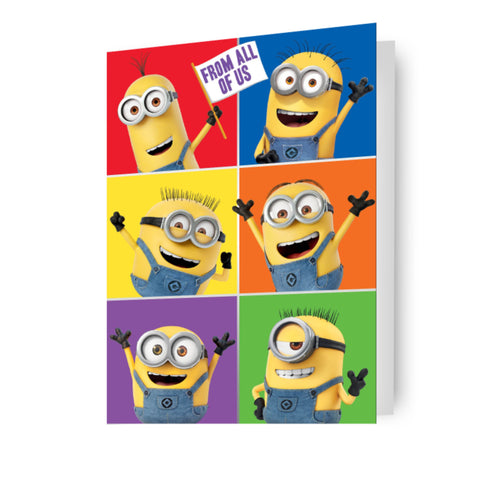 Despicable Me 'From All Of Us' Blank Card