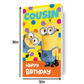 Despicable Me Minions 'Amzing Cousin' Birthday Card