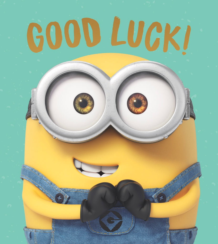 Despicable Me Good Luck Card