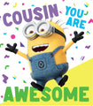 Despicable Me Cousin Birthday Card