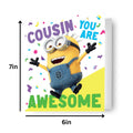 Despicable Me Cousin Birthday Card