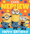 Despicable Me Nephew Birthday Card