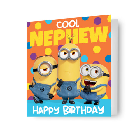 Despicable Me Nephew Birthday Card