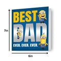 Despicable Me Dad Birthday Card