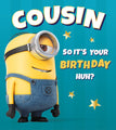 Despicable Me Cousin Birthday Card