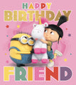 Despicable Me 'Happy Birthday Friend' Birthday Card