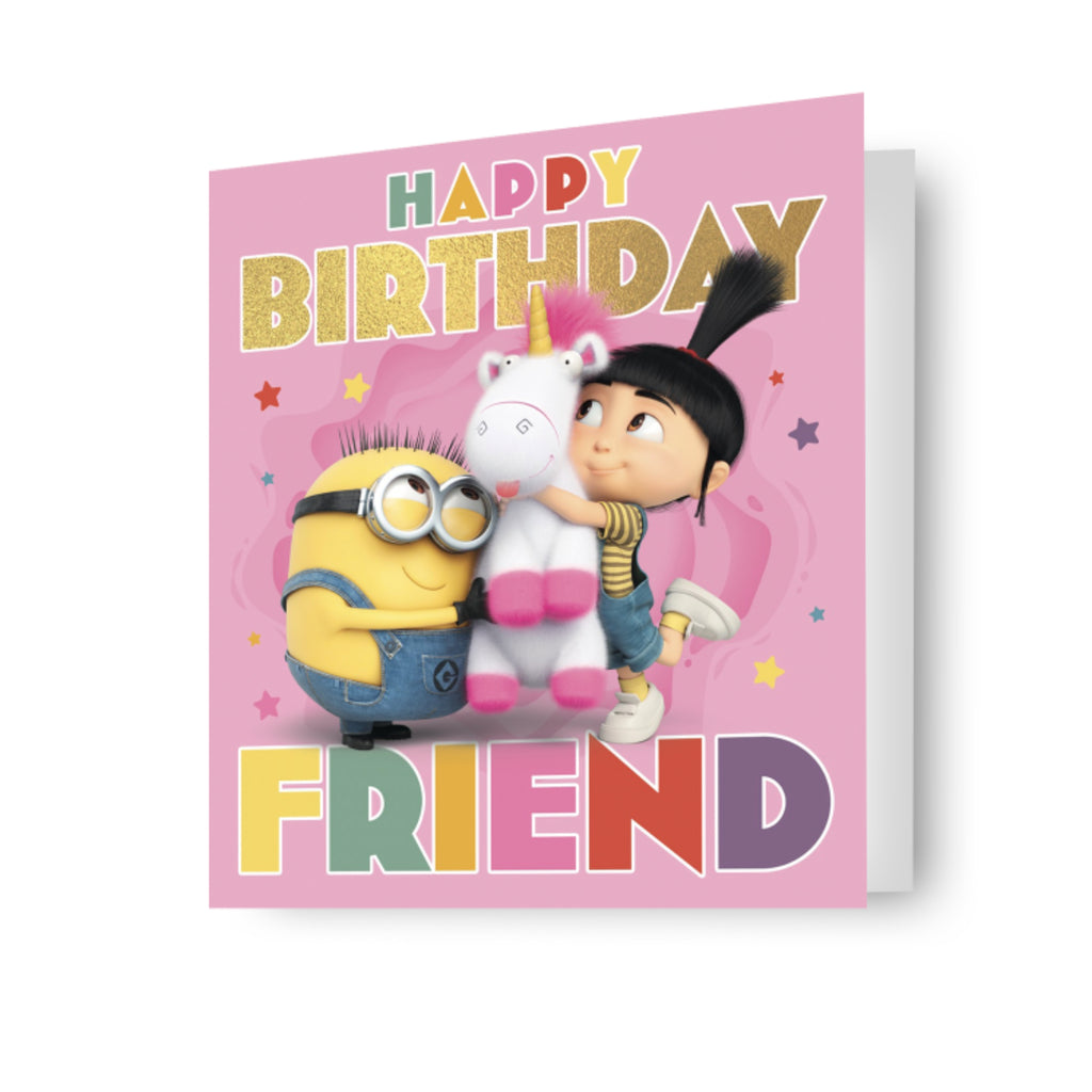 Despicable Me 'Happy Birthday Friend' Birthday Card