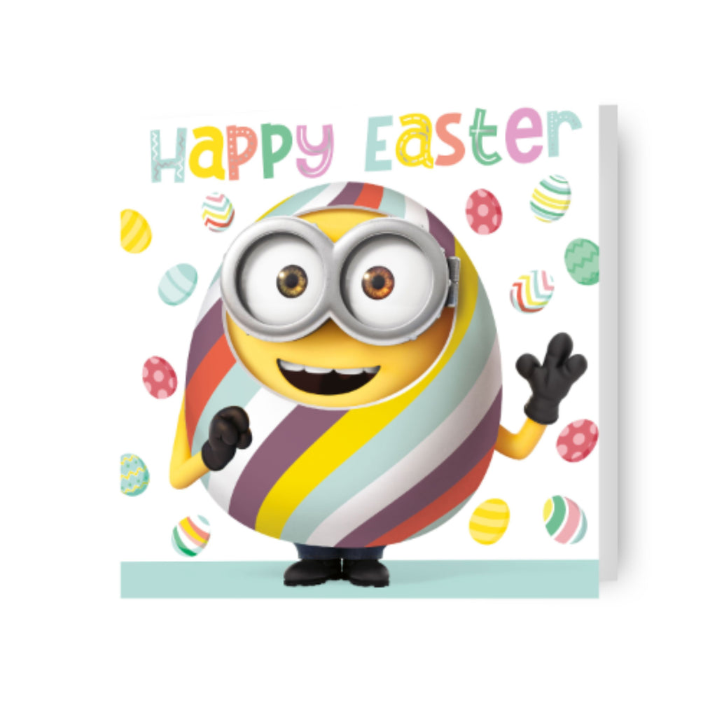 Despicable Me Minions 'Happy Easter' Paaskaart