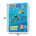 Despicable Me Minions 'Dad you're The Greatest...' Father's Day Card