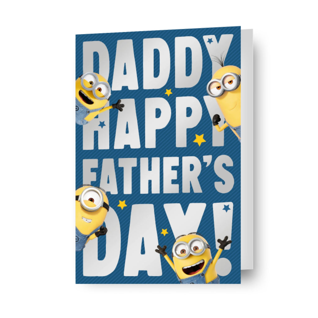 Despicable Me Minions 'Daddy' Vaderdagkaart