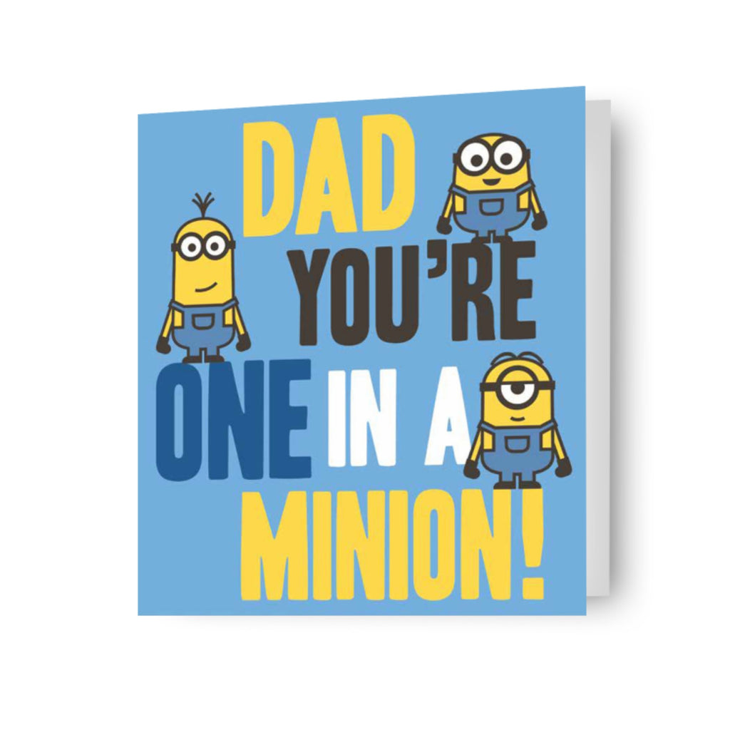 Despicable Me 'You're One In A Minion' Father's Day Card