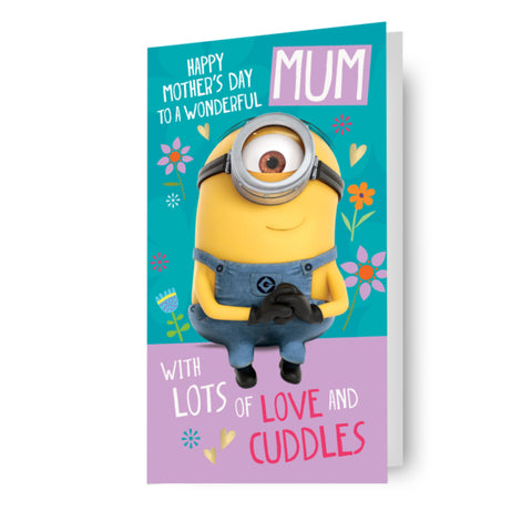 Despicable Me Minions 'To a Wonderful Mum' Mother's Day Card