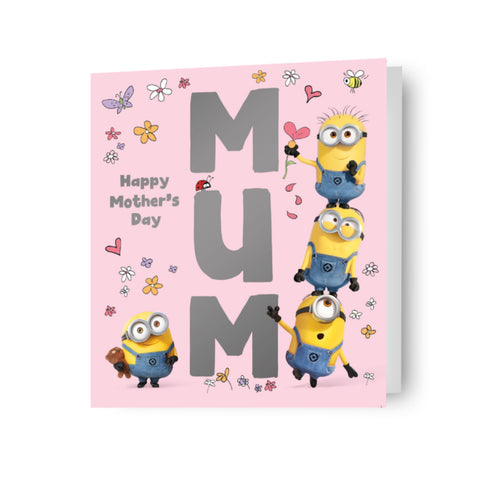 Despicable Me Minions 'Mum' Mother's Day Card