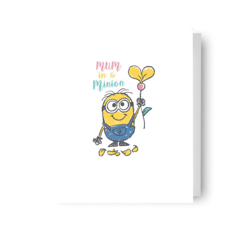 Despicable Me Minions 'Mum In A Minion' Mother's Day Card