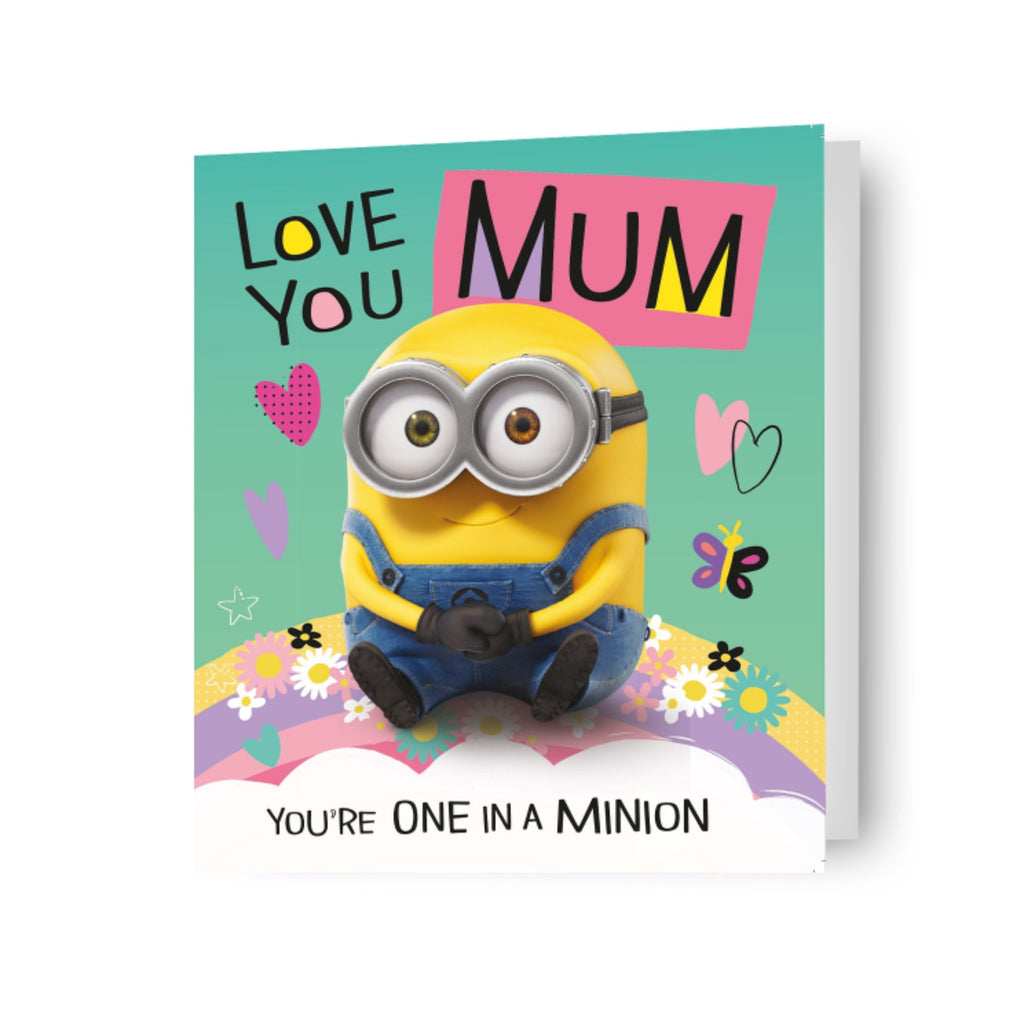 Despicable Me Minions 'Love You Mum' Moederdagkaart