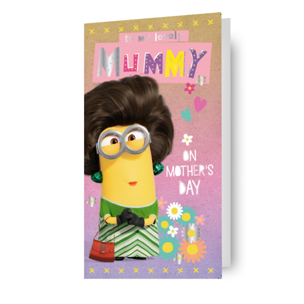 Despicable Me Minions 'Lovely Mummy' Mother's Day Card