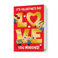 Despicable Me Minions 'Love You Minions!' Valentine's Day Card