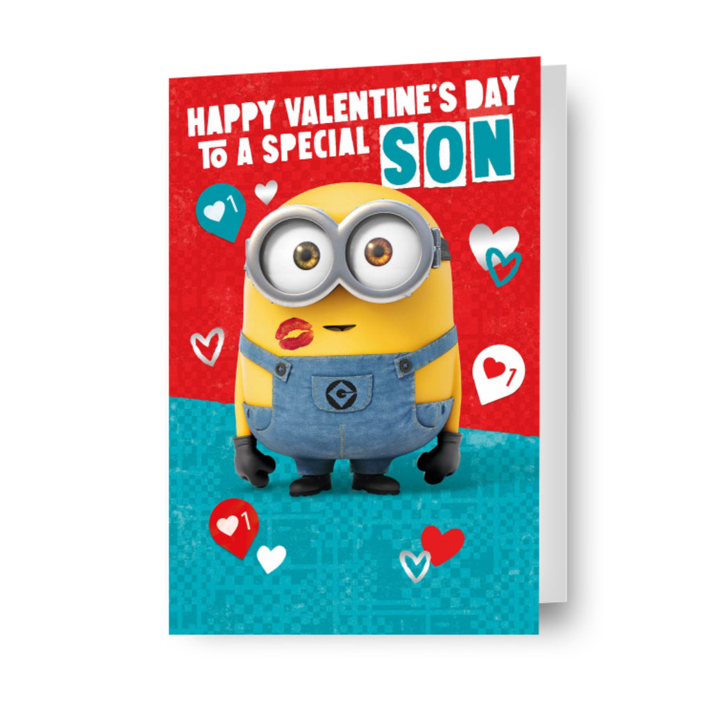 Despicable Me Minions 'To A Special Son' Valentijnskaart