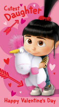 Despicable Me Minions 'Cutest Daughter' Valentine's Day Card