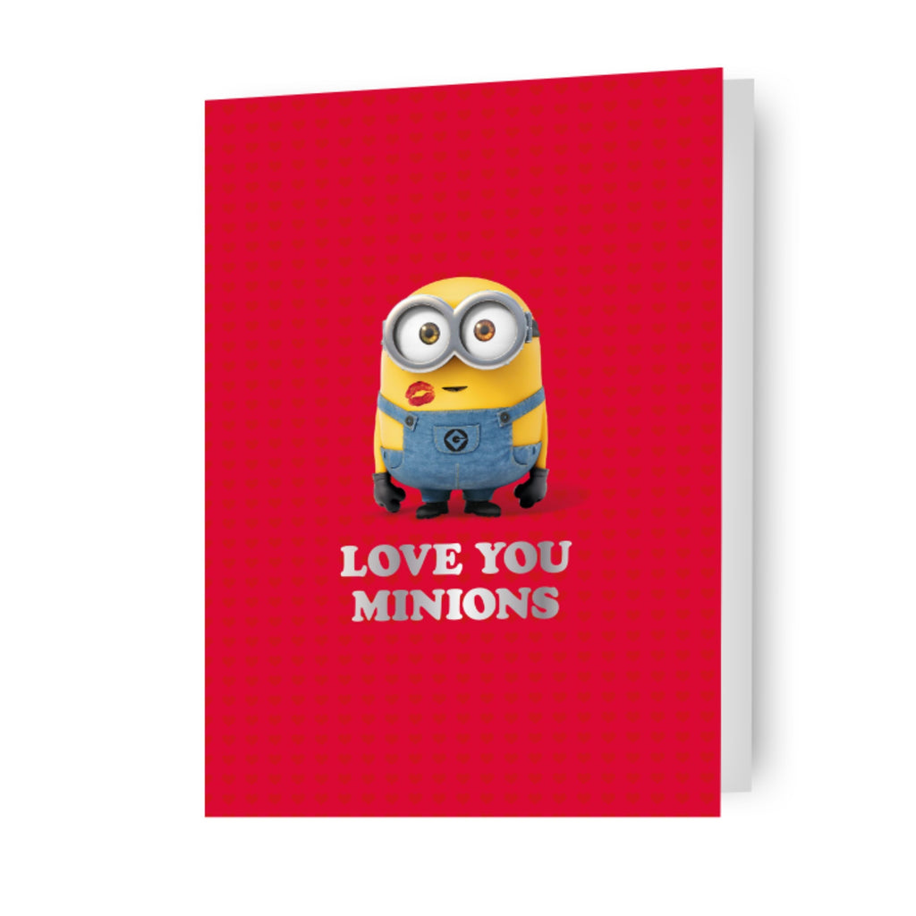 Despicable Me Minions 'Love You Minions' Valentine's Day Card