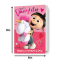 Despicable Me Minions 'Lovely Daughter' Valentine's Day Card