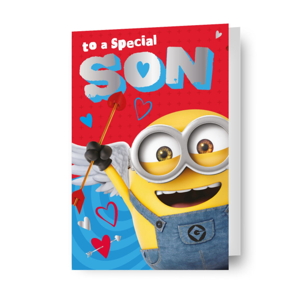 Despicable Me Minions 'Special Son' Valentijnskaart