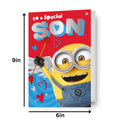 Despicable Me Minions 'Special Son' Valentine's Day Card