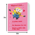 Despicable Me Minions 'Valentine...' Valentine's Day Card