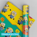 Despicable Me Minions Gift Wrap 2 Sheets & Tags