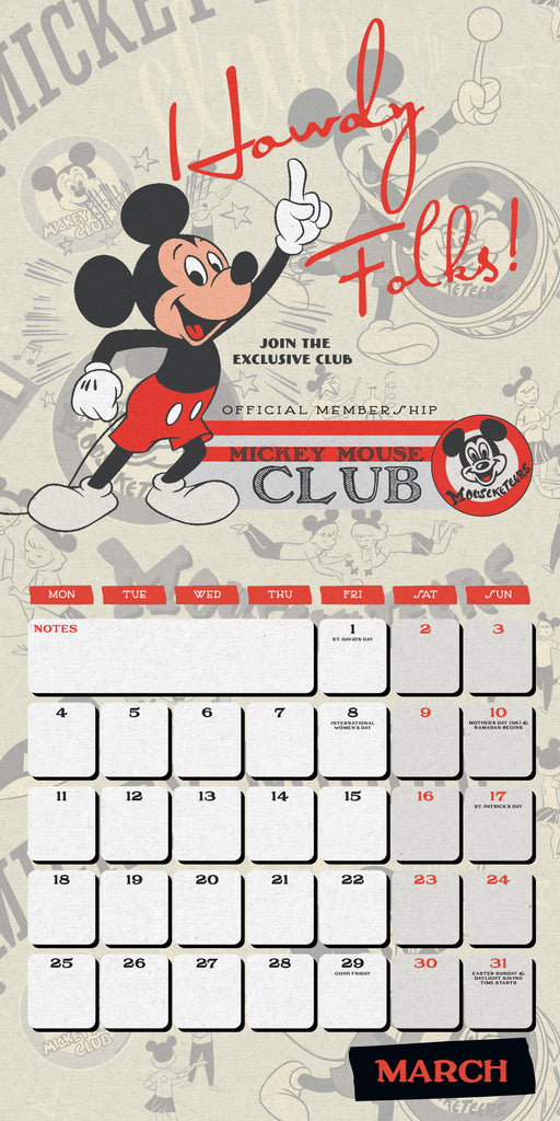 Agenda Premium 2024 - Amarillo - Mickey Mouse Disney – Karza Colors