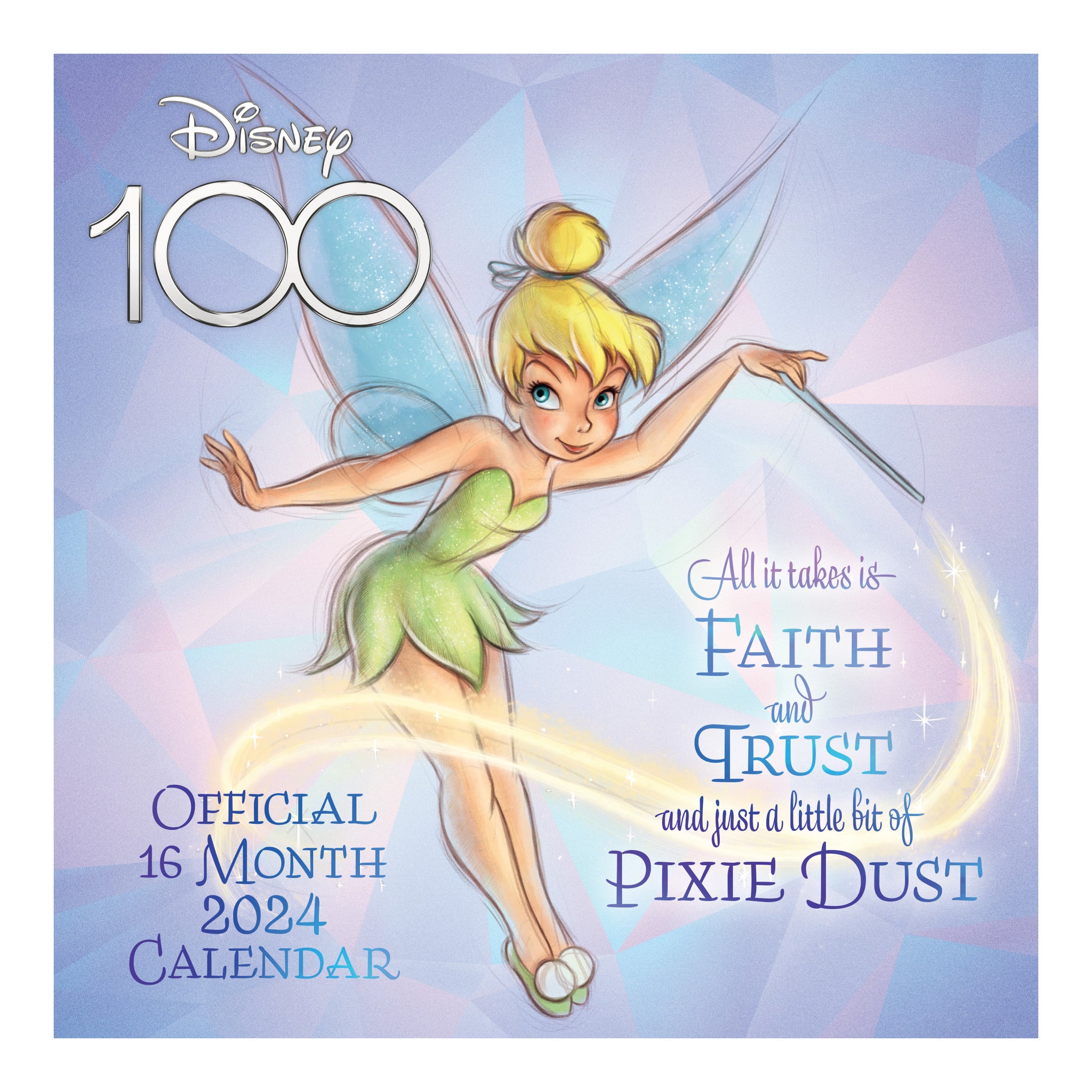 Disney Tinkerbell 2024 Slim Calendar Danilo Promotions