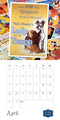 Disney Vintage Posters 2024 Square Calendar