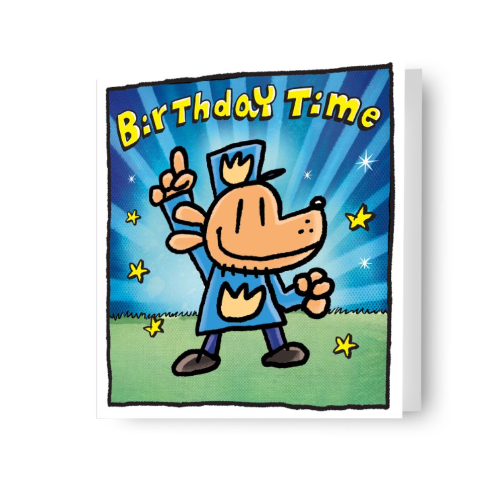 Dog Man Birthday Card