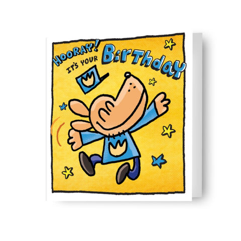 Dog Man Birthday Card